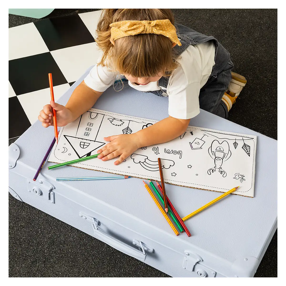 Bicicleta fara pedale Nils, Skiddou, Denim, Bleumarin [8]