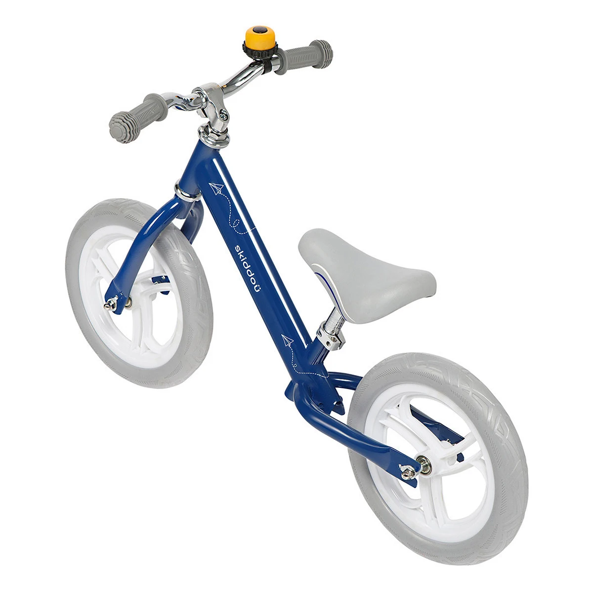 Bicicleta fara pedale Nils, Skiddou, Denim, Bleumarin [4]