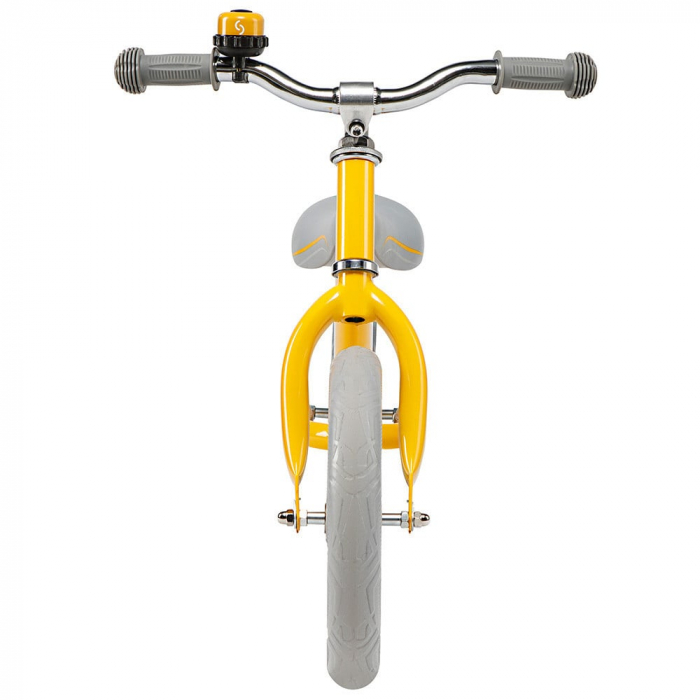 Bicicleta fara pedale Nils, Skiddou, Galben [4]
