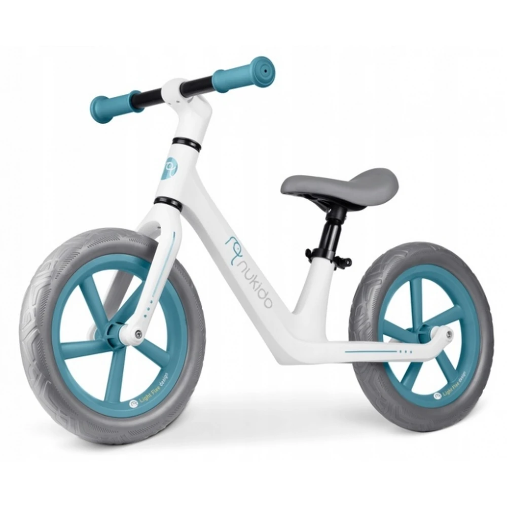 Bicicleta fara pedale pentru copii, Light Flee Nukido - Albastru - Alb [1]