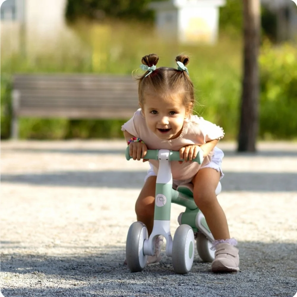 Bicicleta fara pedale pentru copii, roti EVA, Nukido - Mint [2]
