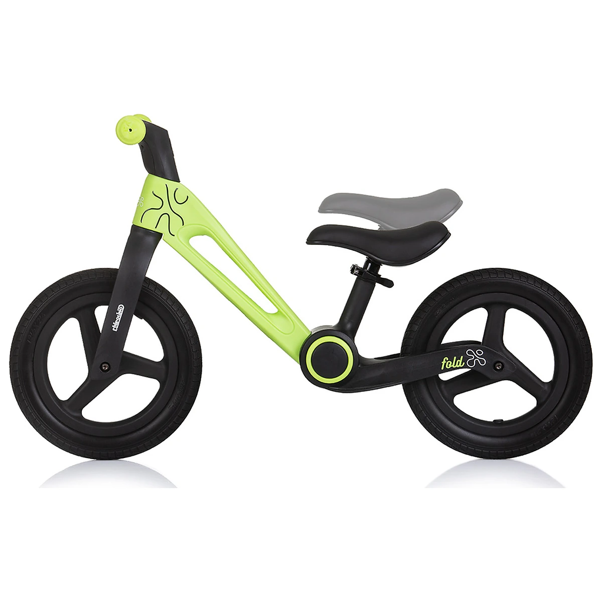 Bicicleta fara pedale pliabila Chipolino Fold X, Green 2 ani [3]