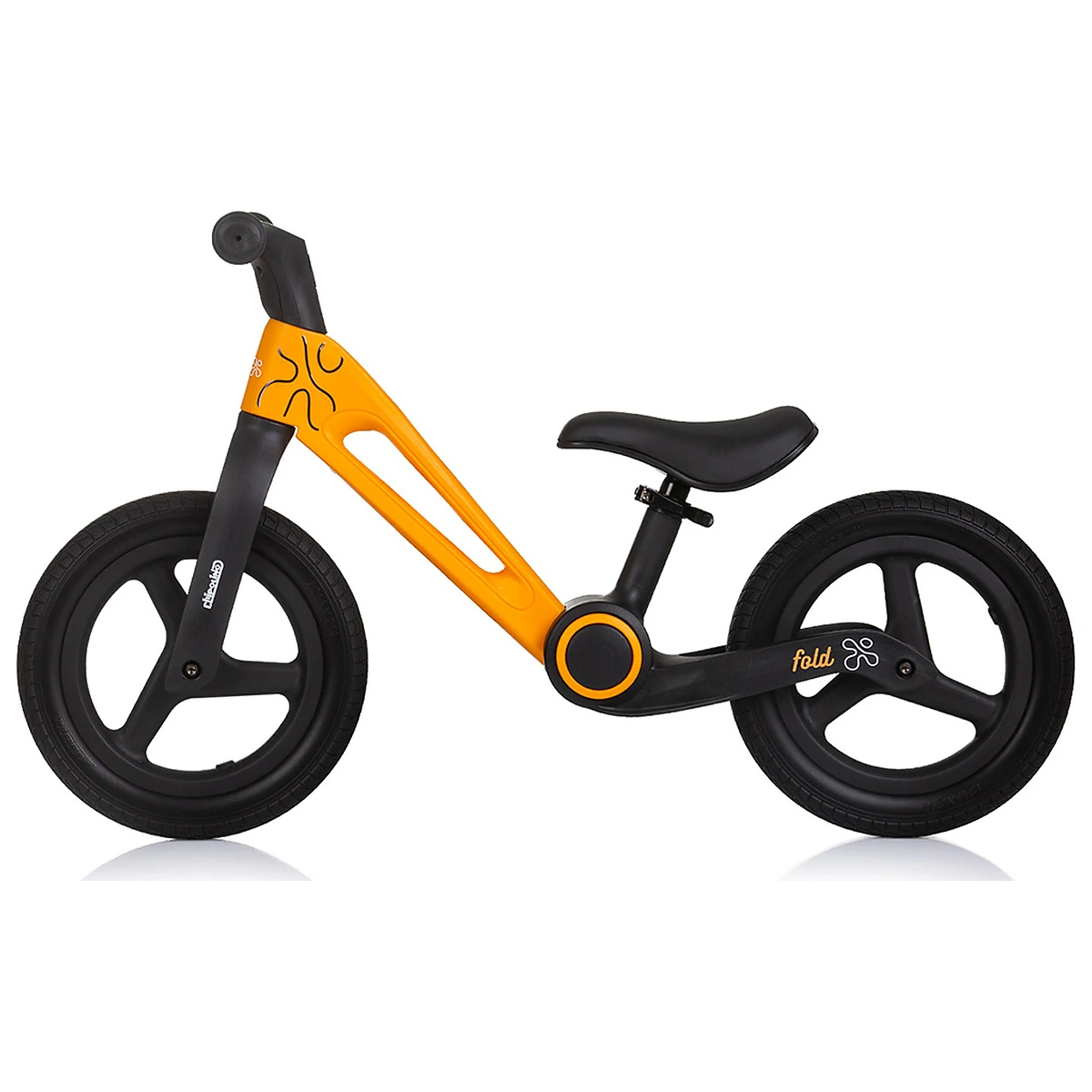Bicicleta fara pedale pliabila Chipolino Fold X, Orange 2 ani [2]