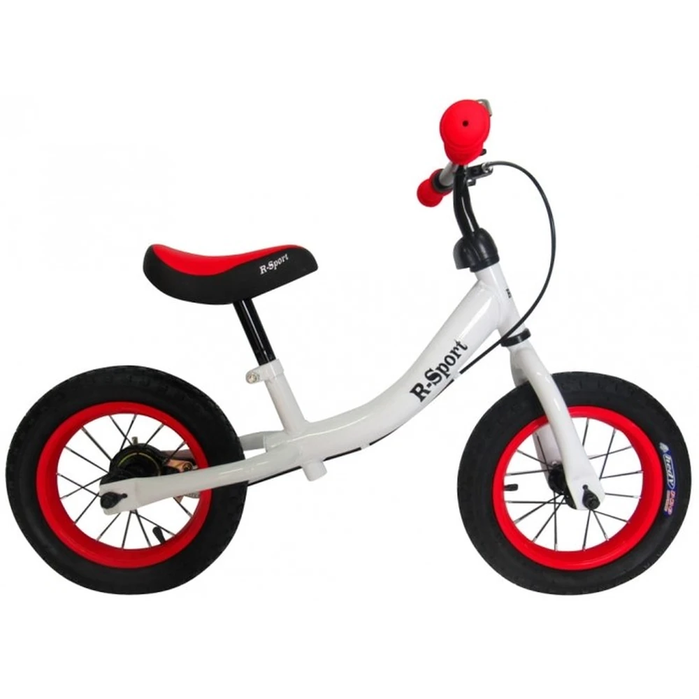 Bicicleta fara pedale R-Sport R3 - Alb - Rosu [2]