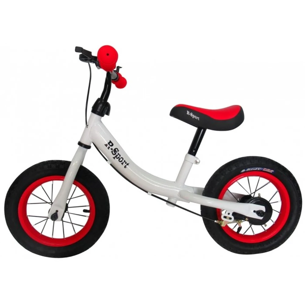 Bicicleta fara pedale R-Sport R3 - Alb - Rosu [1]