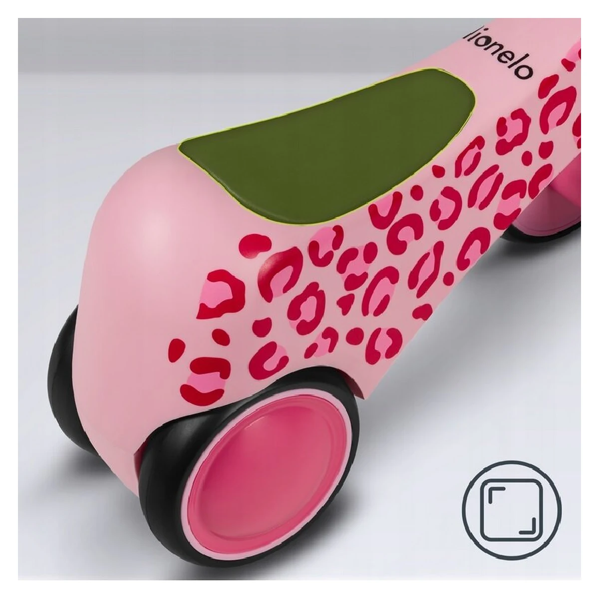 Bicicleta fara pedale, Sammy, Cu 4 roti, Din spuma EVA, Stabila, Manere moi, antiderapante, 12- 36 luni, Greutate maxima suportata 25 kg [27]