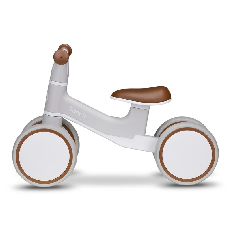 Lionelo - Bicicleta fara pedale Villy, Cu 4 roti, Din spuma EVA si TPR, Stabila, Manere moi, antiderapante, 12- 36 luni, Sustine pana la 30 kg, Certificata EN 71-1:2014, EN 71-2:2011, EN 71-3:2019, Be [4]