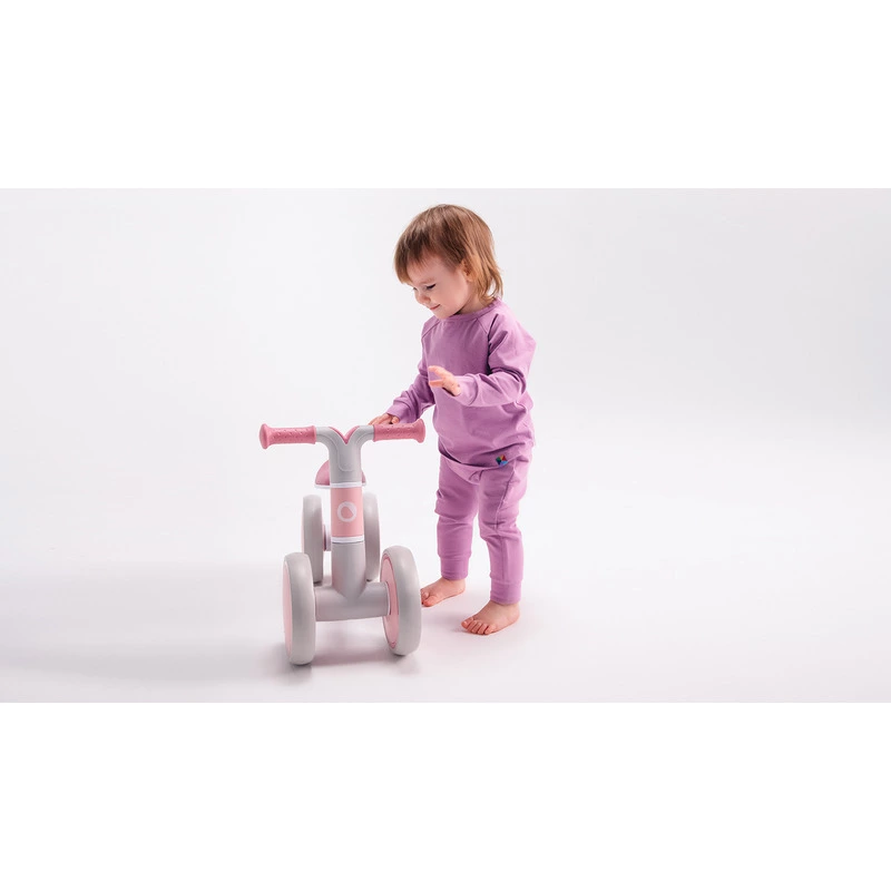 Bicicleta fara pedale Villy, Cu 4 roti, Din spuma EVA si TPR, Stabila, Manere moi, antiderapante, 12- 36 luni, Sustine pana la 30 kg, Certificata EN 71-1:2014, EN 71-2:2011, EN 71-3:2019, Ro [6]