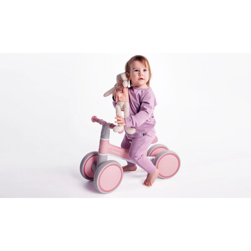 Bicicleta fara pedale Villy, Cu 4 roti, Din spuma EVA si TPR, Stabila, Manere moi, antiderapante, 12- 36 luni, Sustine pana la 30 kg, Certificata EN 71-1:2014, EN 71-2:2011, EN 71-3:2019, Ro [7]
