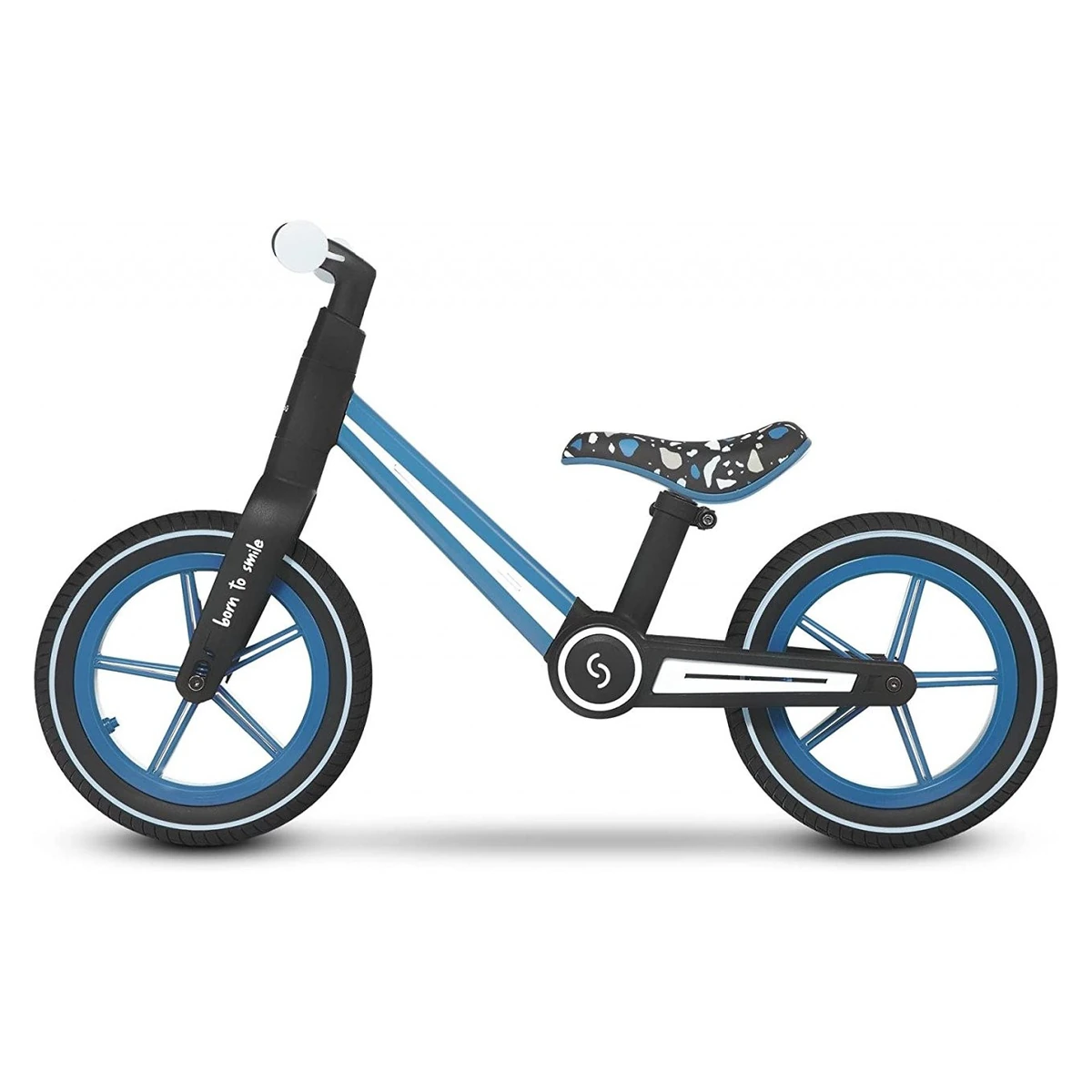 Bicicleta pliabila fara pedale Skiddou Ronny, Denim, Albastru [7]