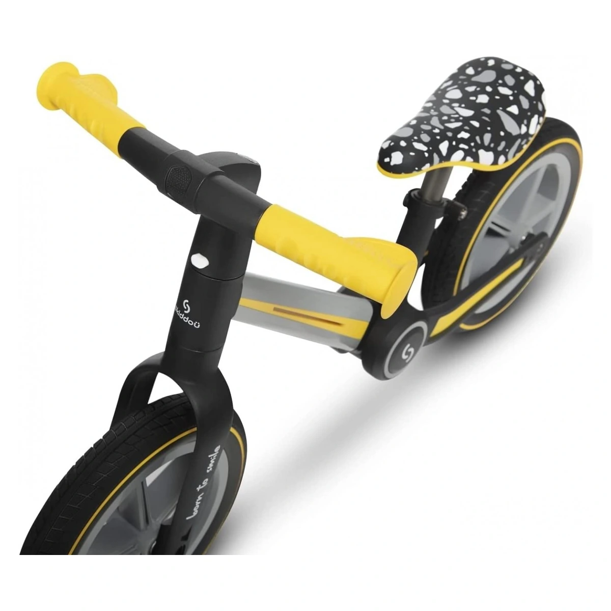 Bicicleta pliabila fara pedale Skiddou Ronny, Galben [9]