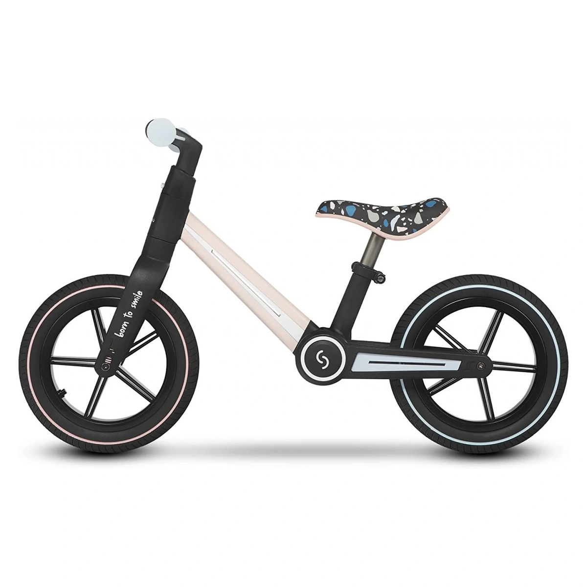 Bicicleta pliabila fara pedale Skiddou Ronny, Keep Pink, Roz [6]