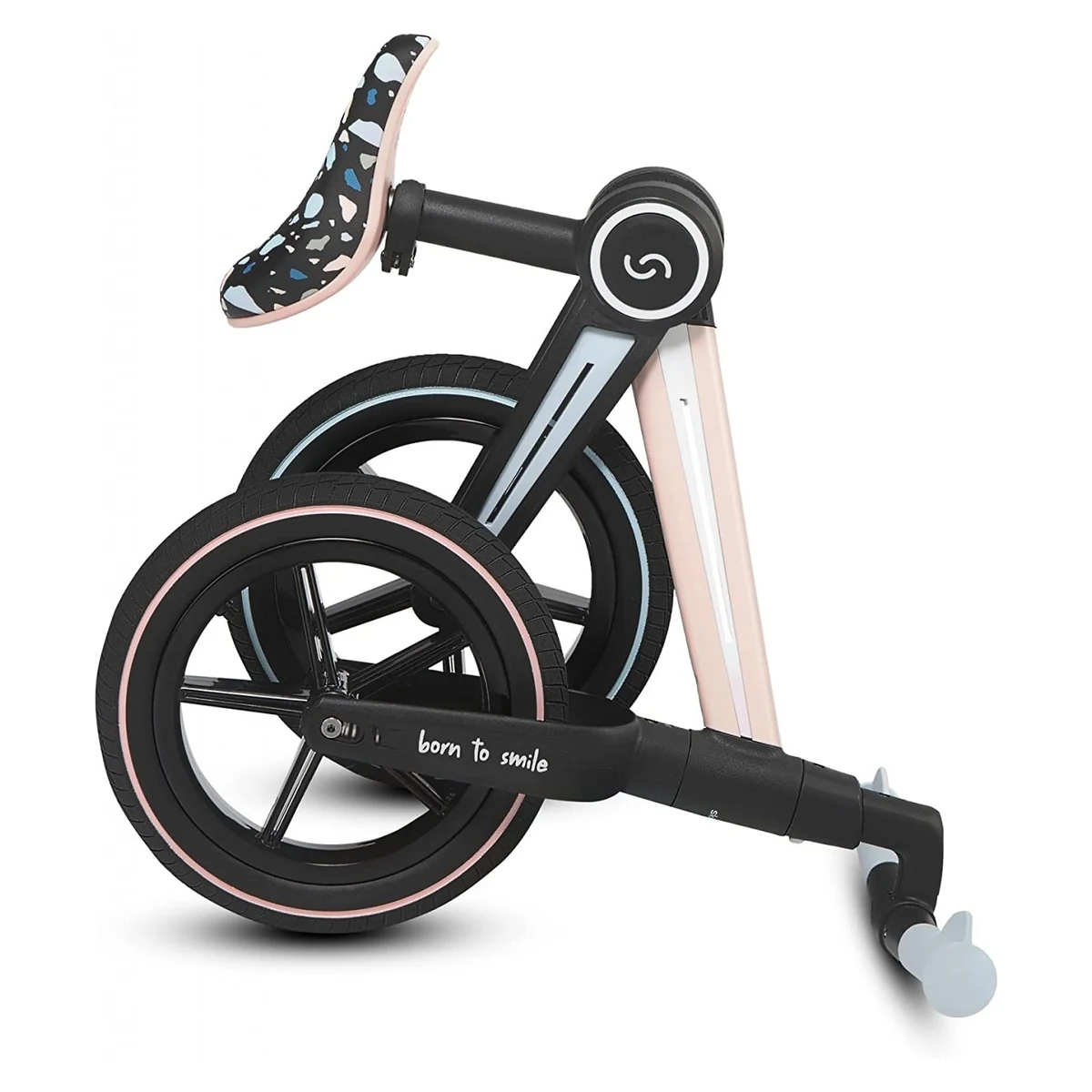 Bicicleta pliabila fara pedale Skiddou Ronny, Keep Pink, Roz [11]