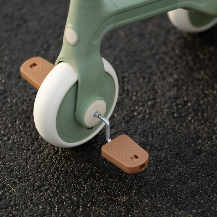 Bicicleta/tricicleta, 3 in 1 Petite&Mars, Multifunctionala, Cu/fara pedale, Ghidon directionabil, Sa reglabila pe inaltime, 2.3 kg, Pana la 25 kg, 12-36 luni, Verde [17]