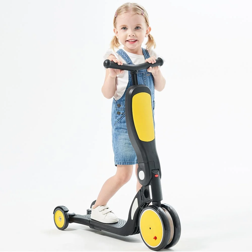 Bicicleta, tricicleta si trotineta Chipolino All Ride 4 in 1 yellow [8]