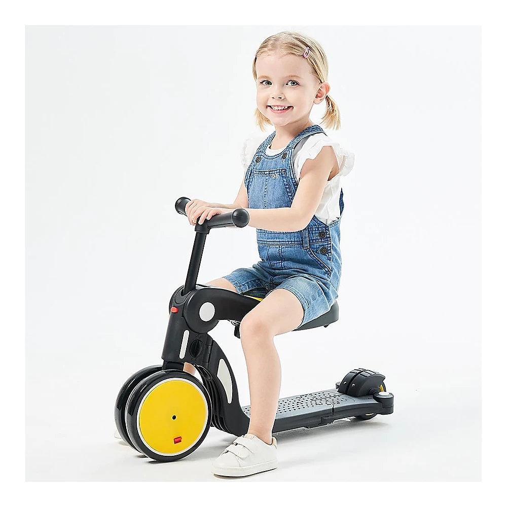 Bicicleta, tricicleta si trotineta Chipolino All Ride 4 in 1 yellow [7]