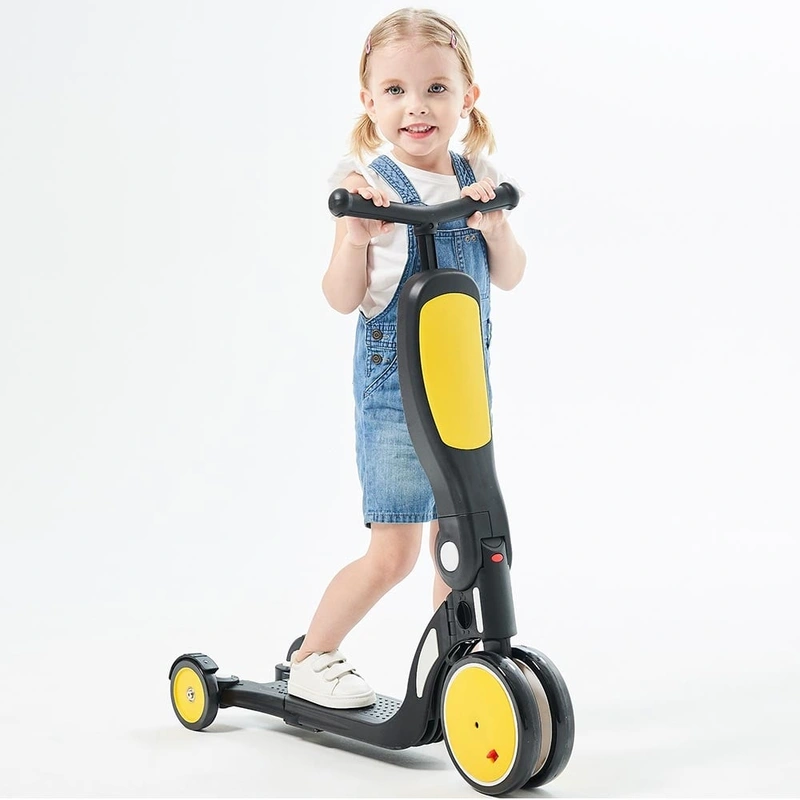 Bicicleta, tricicleta si trotineta Chipolino All Ride 4 in 1 yellow [8]