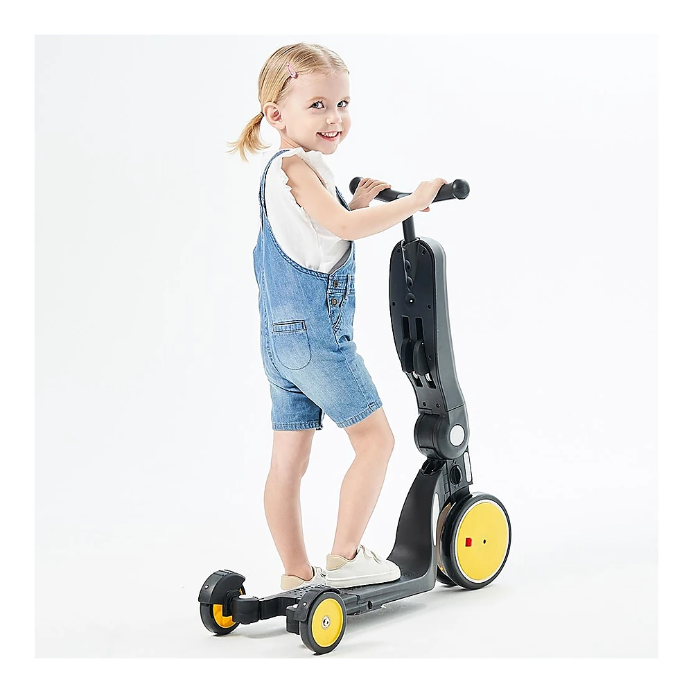 Bicicleta, tricicleta si trotineta Chipolino All Ride 4 in 1 yellow [5]