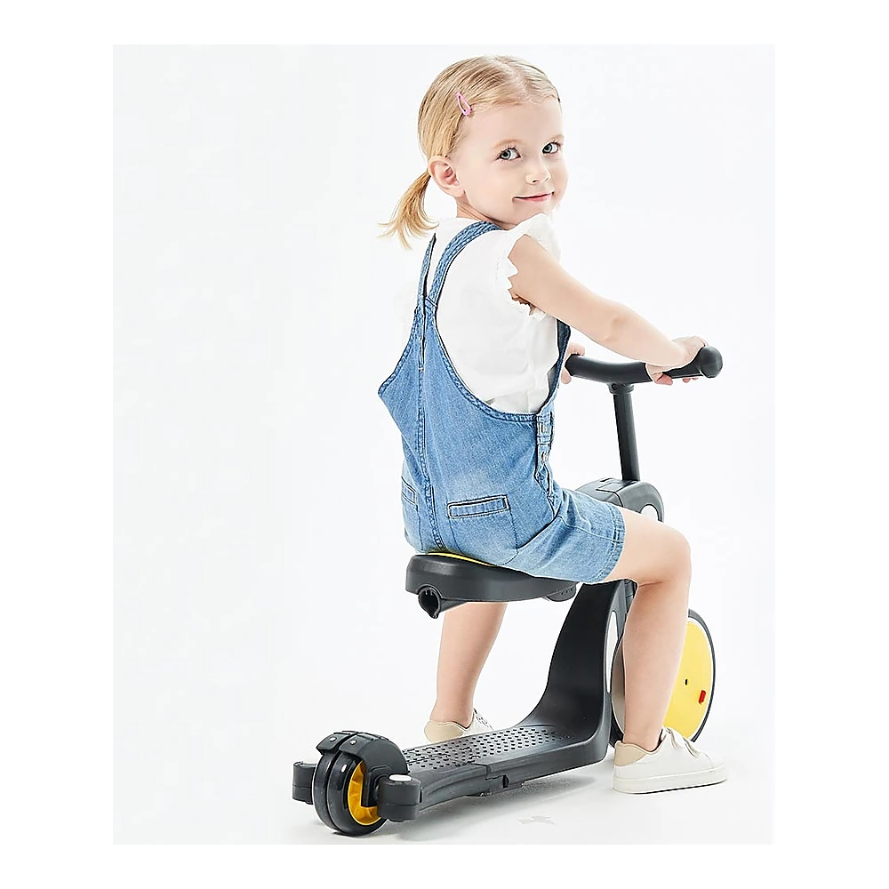 Bicicleta, tricicleta si trotineta Chipolino All Ride 4 in 1 yellow [9]