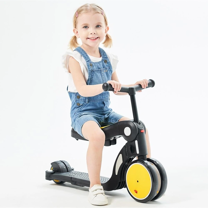 Bicicleta, tricicleta si trotineta Chipolino All Ride 4 in 1 yellow [2]
