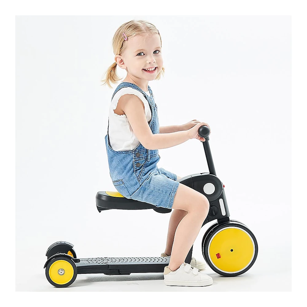 Bicicleta, tricicleta si trotineta Chipolino All Ride 4 in 1 yellow [6]