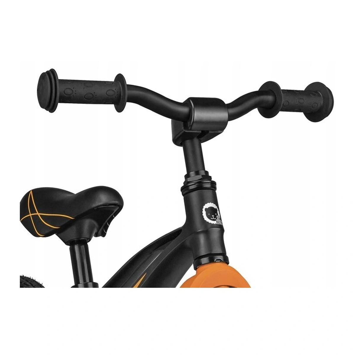 Lionelo - Bicicleta usoara Bart Air, Fara pedale, Cu roti gonflabile, Cu cadru din magneziu, Cu ghidon si sa reglabile, Greutate 3.8 Kg, 12 inch, Conform cu standardul european de securitate EN71, Neg [6]