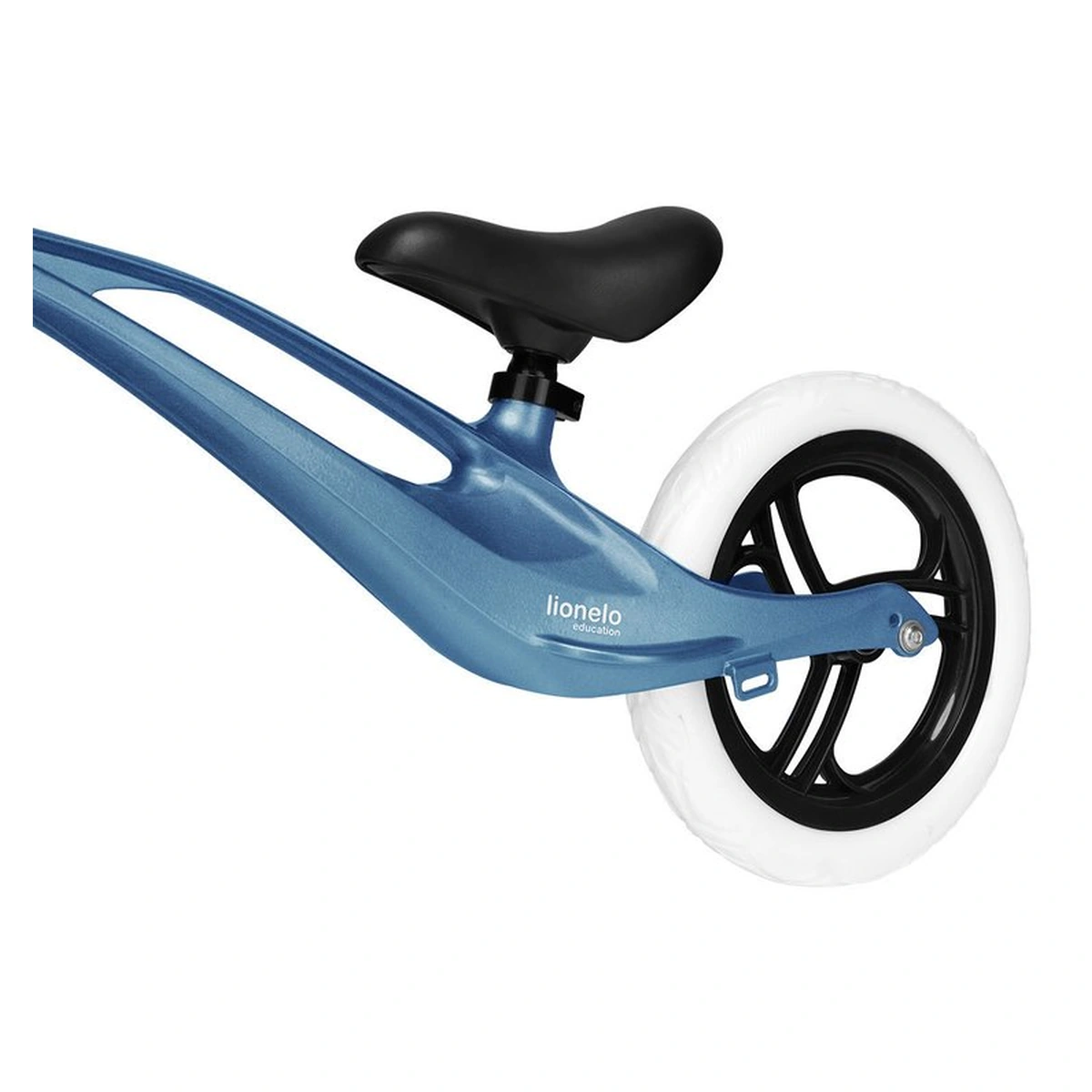 Lionelo - Bicicleta usoara Bart, Fara pedale, Cu cadru din magneziu, Cu ghidon si sa reglabile, Greutate 3 Kg, 12 inch, Conform cu standardul european de securitate EN71, Sky Blue [9]