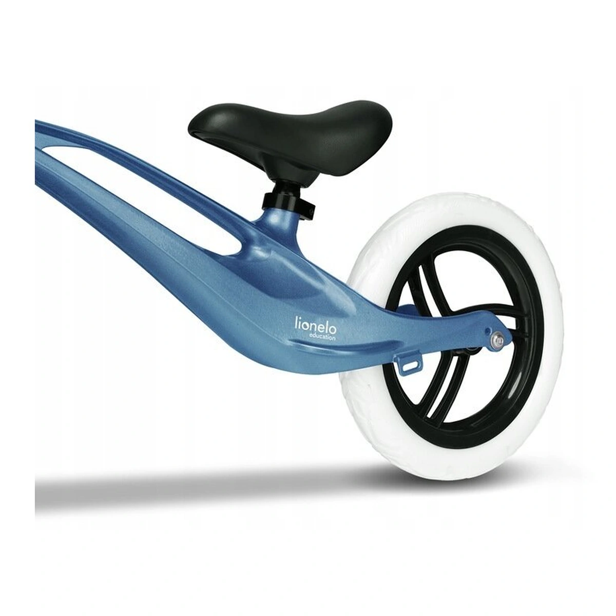 Lionelo - Bicicleta usoara Bart, Fara pedale, Cu cadru din magneziu, Cu ghidon si sa reglabile, Greutate 3 Kg, 12 inch, Conform cu standardul european de securitate EN71, Sky Blue [4]