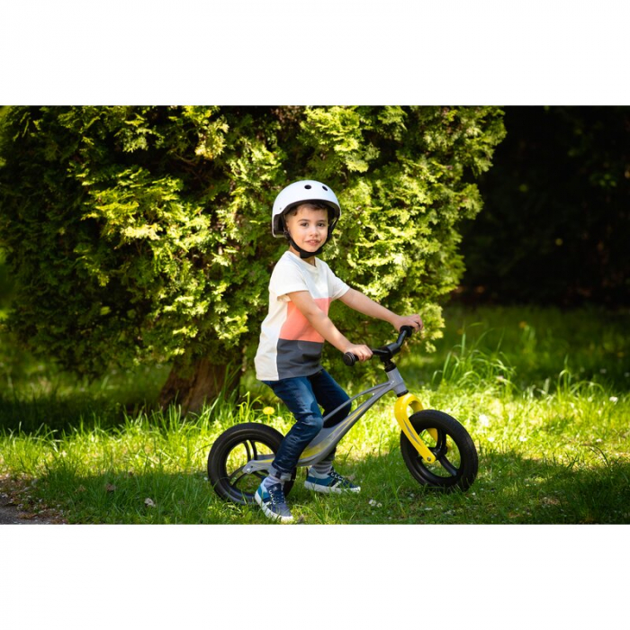 Bicicleta usoara Bart Tour, Fara pedale, Cu cadru din magneziu, Cu ghidon si sa reglabile, Greutate 3.8 Kg, 12 inch [11]