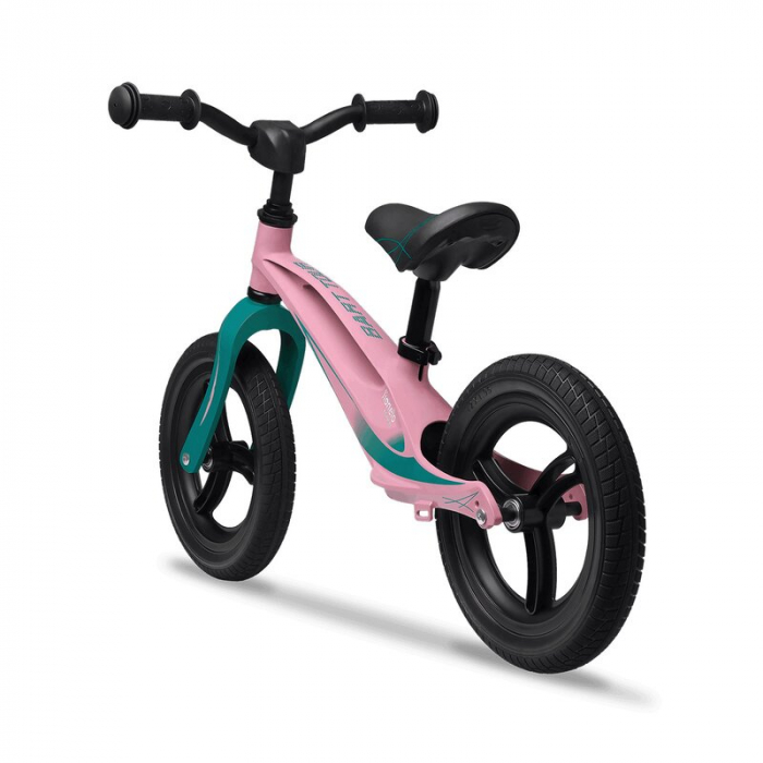 Bicicleta usoara Bart Tour, Fara pedale, Cu cadru din magneziu, Cu ghidon si sa reglabile, Greutate 3.8 Kg, 12 inch [4]