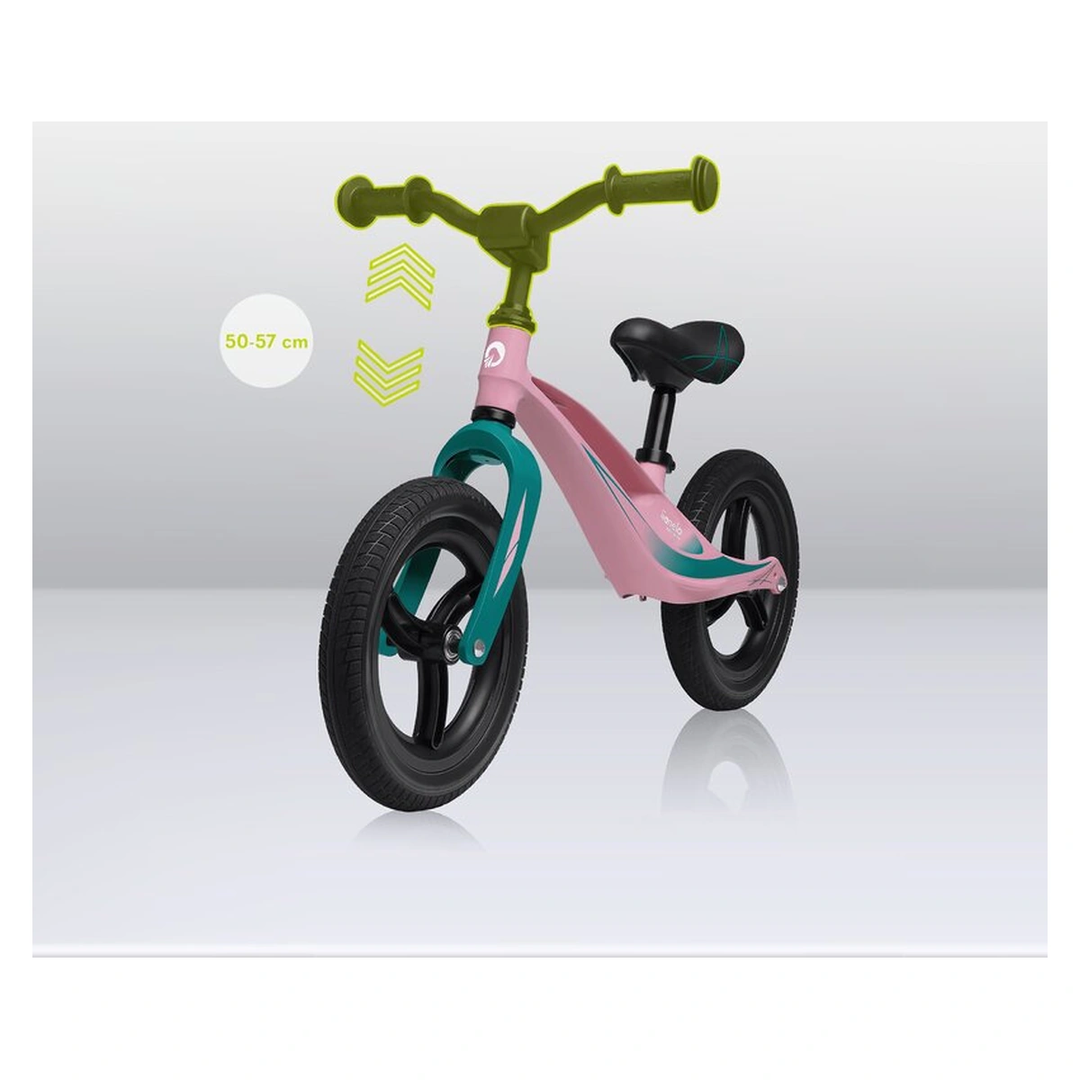 Bicicleta usoara Bart Tour, Fara pedale, Cu cadru din magneziu, Cu ghidon si sa reglabile, Greutate 3.8 Kg, 12 inch [13]