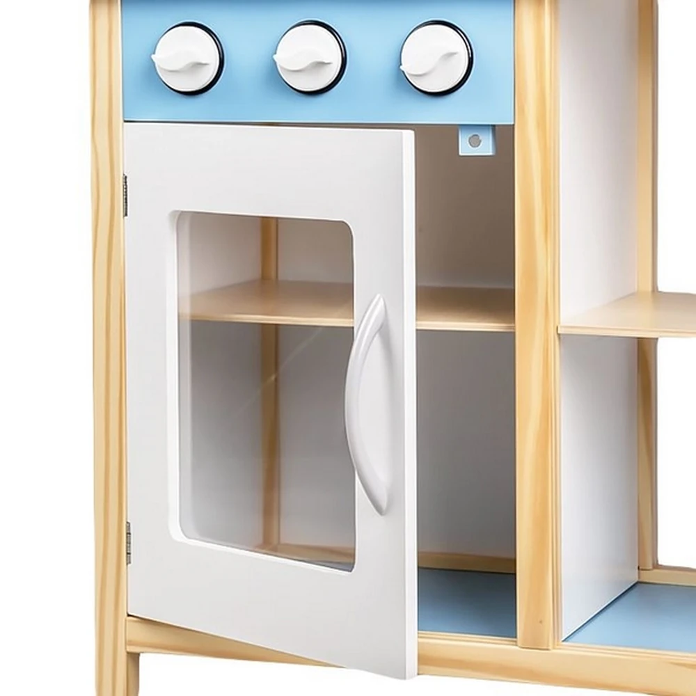Bucatarie copii Ecotoys - Albastru [4]