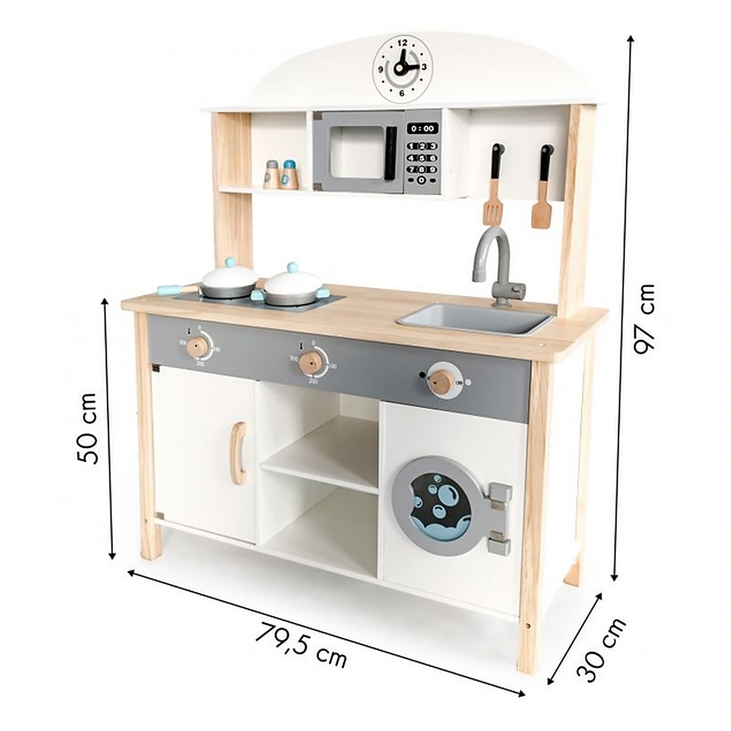 Bucatarie de joaca copii - Ecotoys [4]