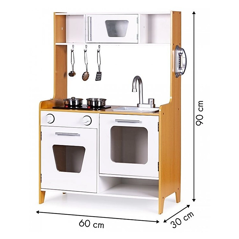 Bucatarie de joaca din lemn - Ecotoys [2]