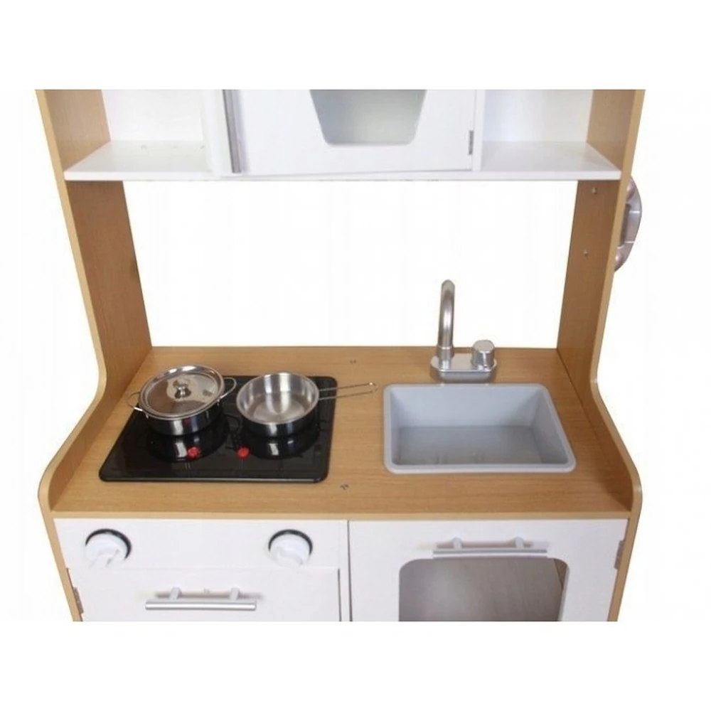 Bucatarie de joaca din lemn - Ecotoys [5]