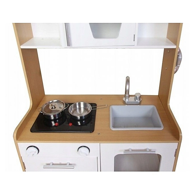 Bucatarie de joaca din lemn - Ecotoys [3]