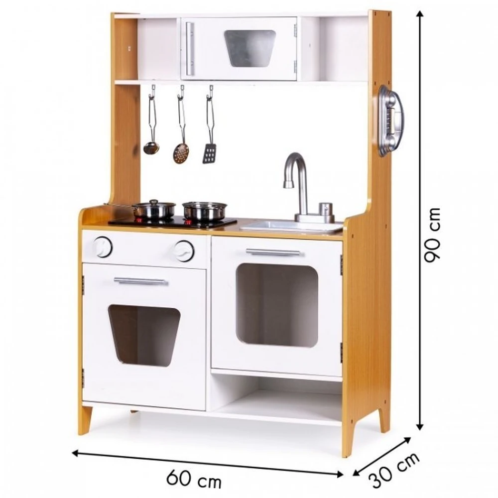Bucatarie de joaca din lemn - Ecotoys [6]
