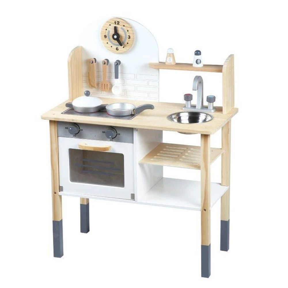 Bucatarie din lemn cu accesorii - Ecotoys [1]