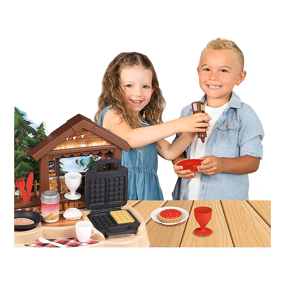 Bucatarie Smoby Gourmand Chalet cu accesorii [9]