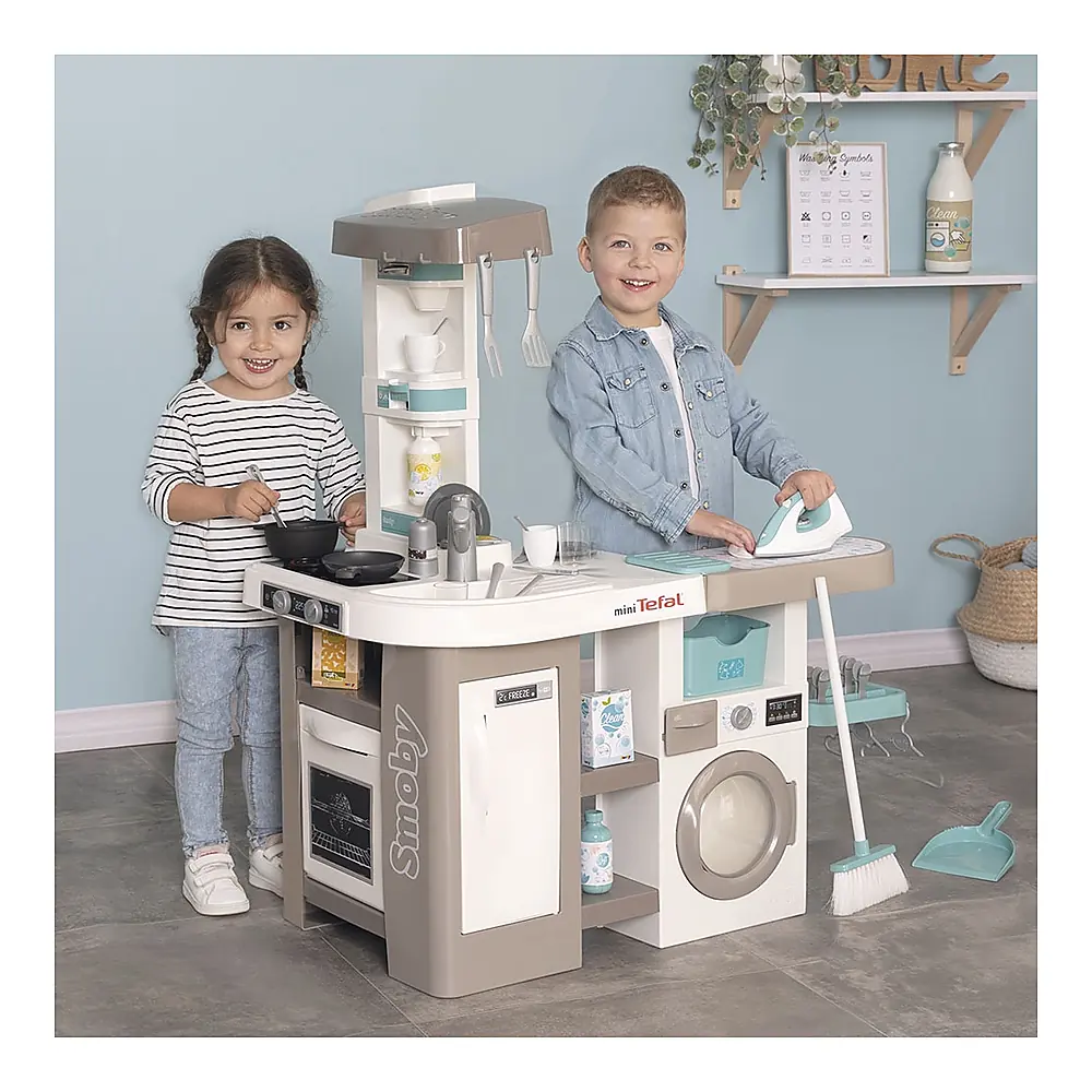 Bucatarie Smoby Tefal Cleaning [6]