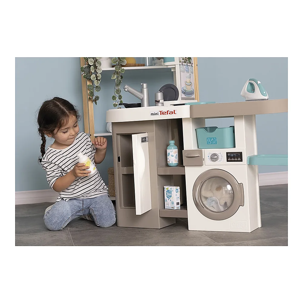 Bucatarie Smoby Tefal Cleaning [9]