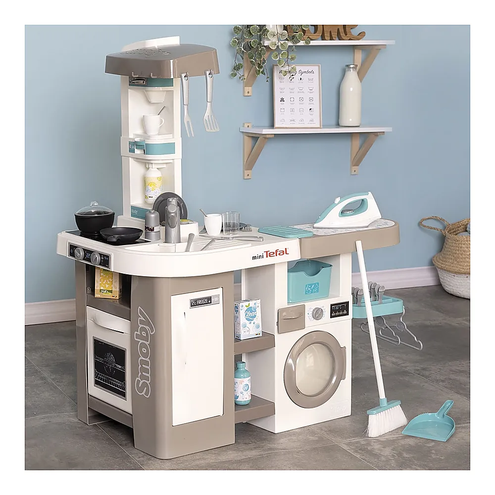 Bucatarie Smoby Tefal Cleaning [5]