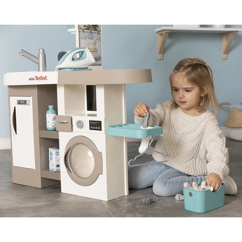 Bucatarie Smoby Tefal Cleaning [14]