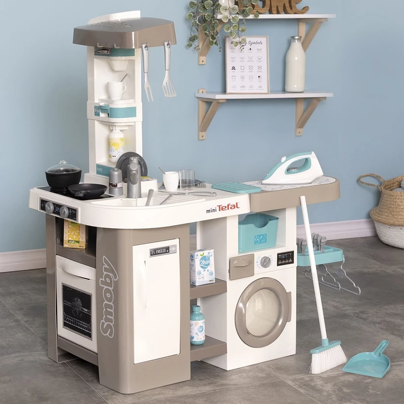 Bucatarie Smoby Tefal Cleaning [11]