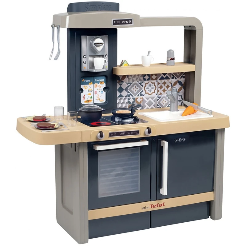 Bucatarie Smoby Tefal Evolutive albastru cu accesorii [1]