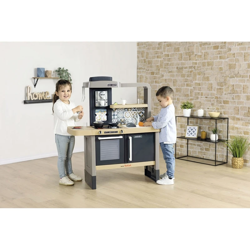 Bucatarie Smoby Tefal Evolutive albastru cu accesorii [7]