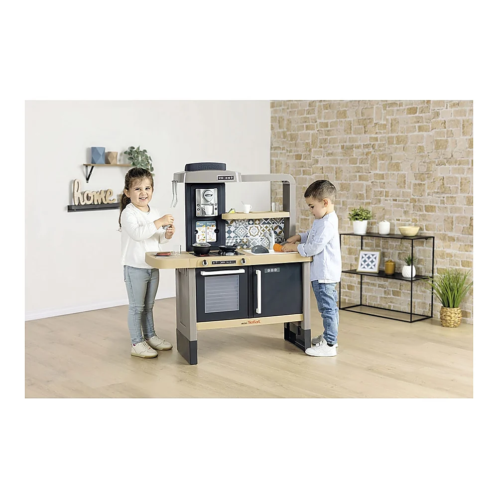 Bucatarie Smoby Tefal Evolutive albastru cu accesorii [5]