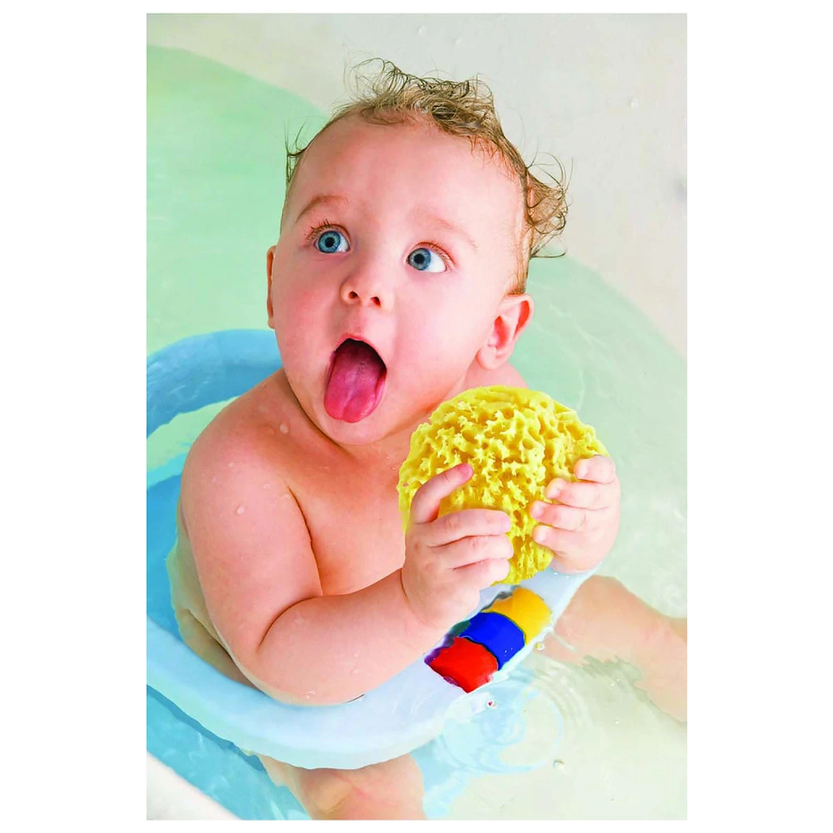 Burete natural pentru bebelusi BabyJem Sea Sponge 0 luni+ [3]