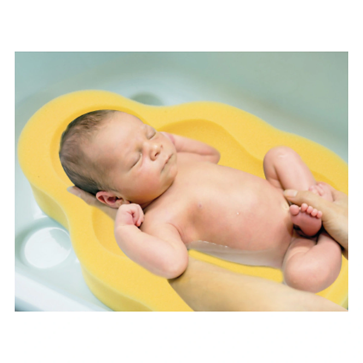 Burete suport pentru baie Galben BabyJem 0luni + [3]