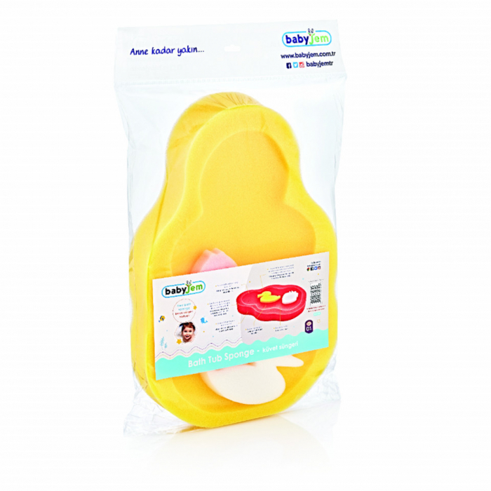Burete suport pentru baie Galben BabyJem [3]